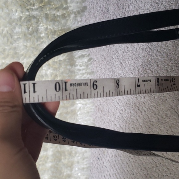 Kate spade new york vintage baguette purse cream beige and black shoulder bag - Picture 9 of 12